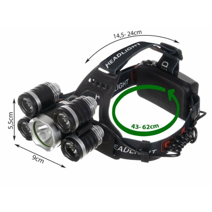 Led svetlomet 5 viedol