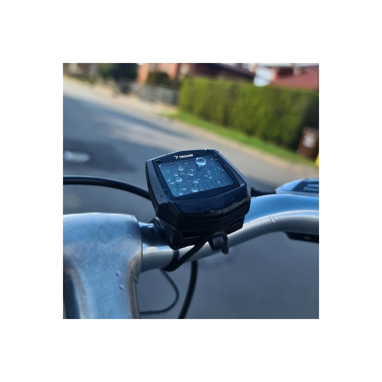 MULTIFUNKČNÝ POČÍTAČ NA BICYKEL SO SVETLAMI