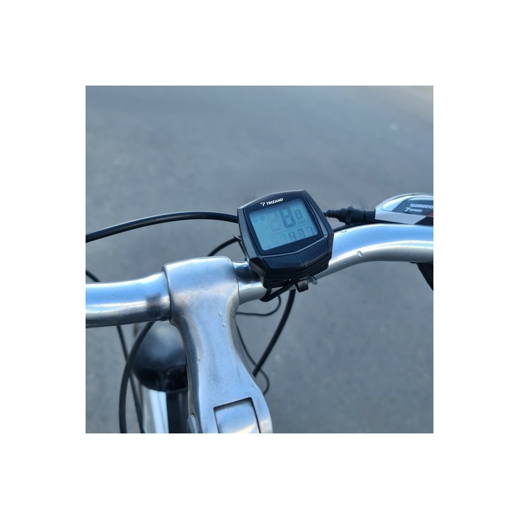 MULTIFUNKČNÝ POČÍTAČ NA BICYKEL SO SVETLAMI