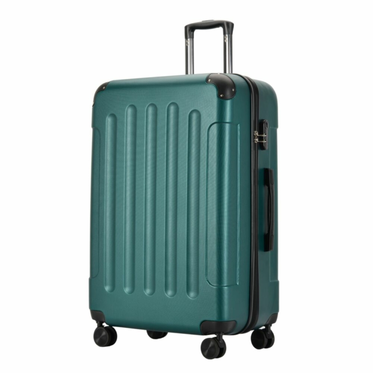 BONTOUR VERTICAL Sada kufrov na 4 kolieskach Petrol Blue