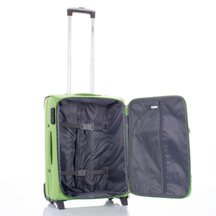 Kufrík Travelway Premium Cabin size Light Blue WIZZAIR size
