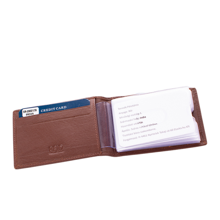 GIULIO COLLECTION puzdro na karty z pravej kože so systémom RFID