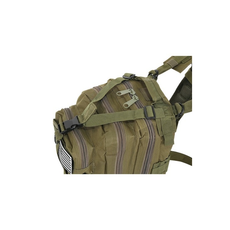 Vojenský turistický batoh v khaki farbe 30L