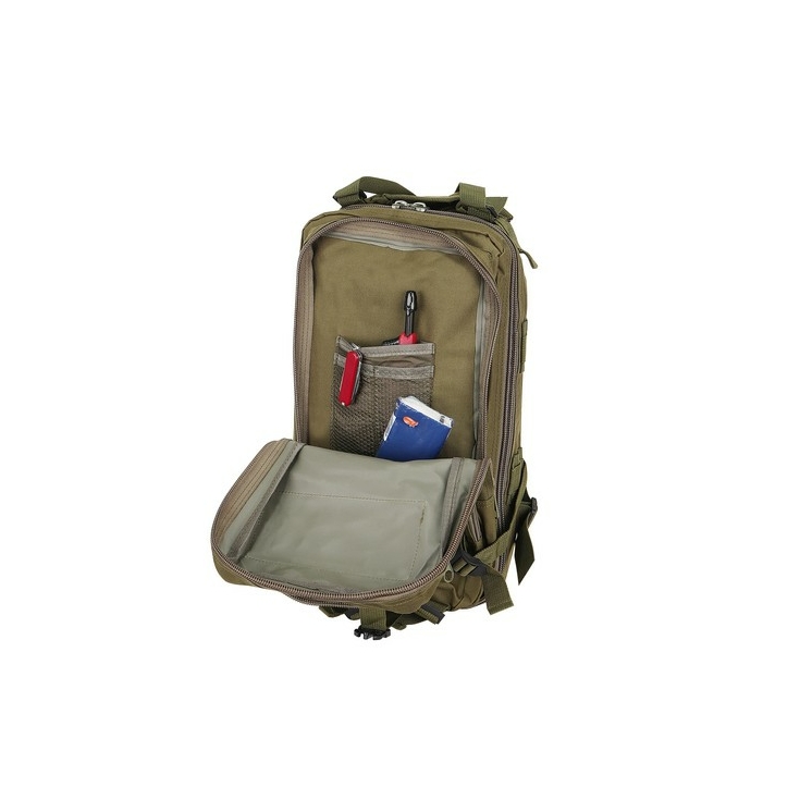 Vojenský turistický batoh v khaki farbe 30L