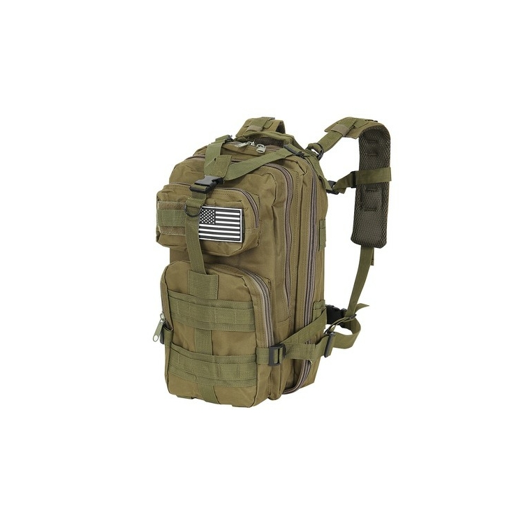 Vojenský turistický batoh v khaki farbe 30L