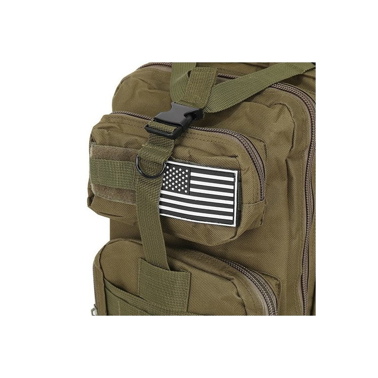 Vojenský turistický batoh v khaki farbe 30L