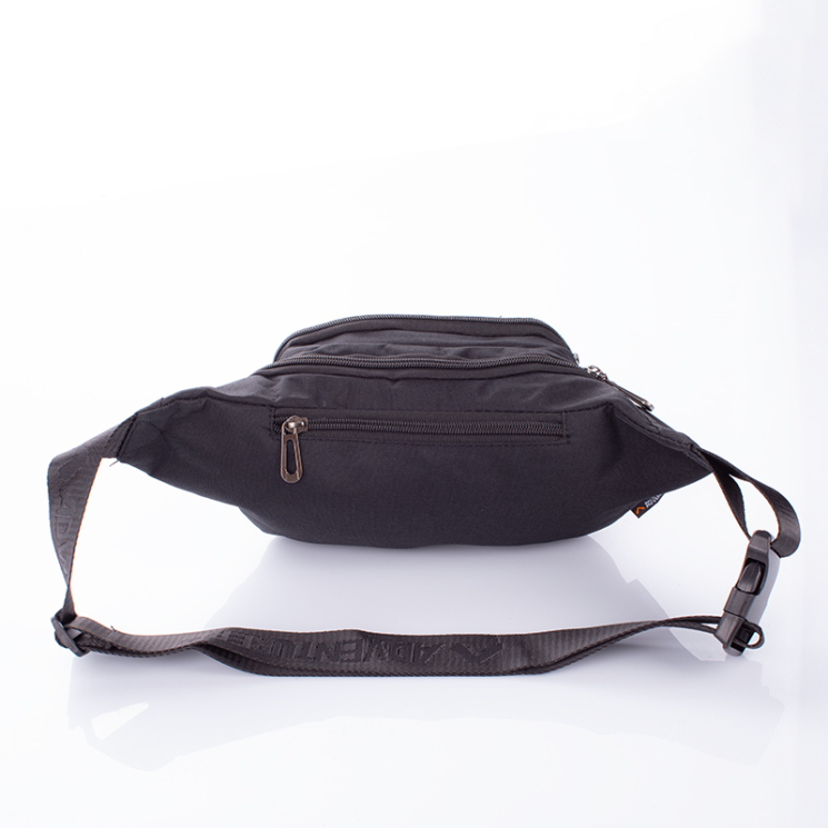 Taška na opasok AdventureR s 3 vreckami v khaki farbe 