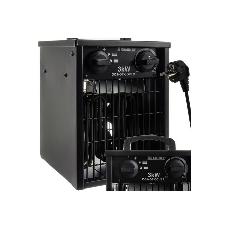 VYSOKO VÝKONNÝ ELEKTRICKÝ OHRIEVAČ S VENTILÁTOROM