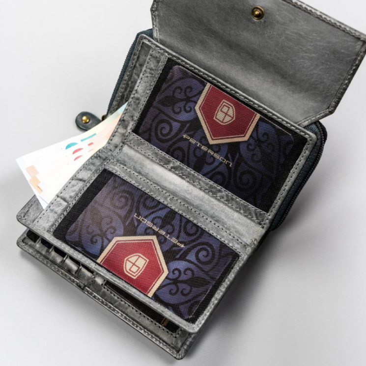 Dámska peňaženka z pravej kože s ochranou RFID