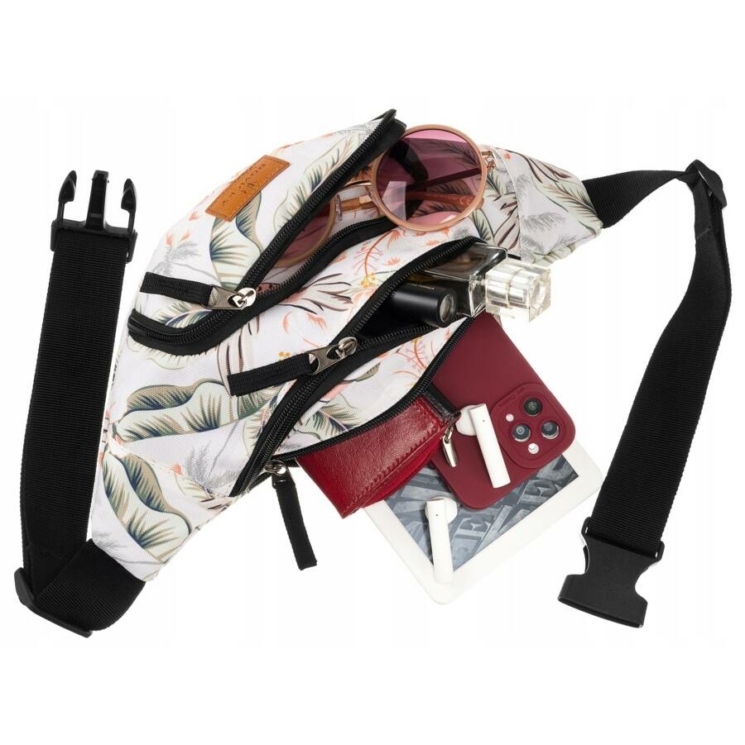 Módny priestranný dámsky balíček Fanny Pack
