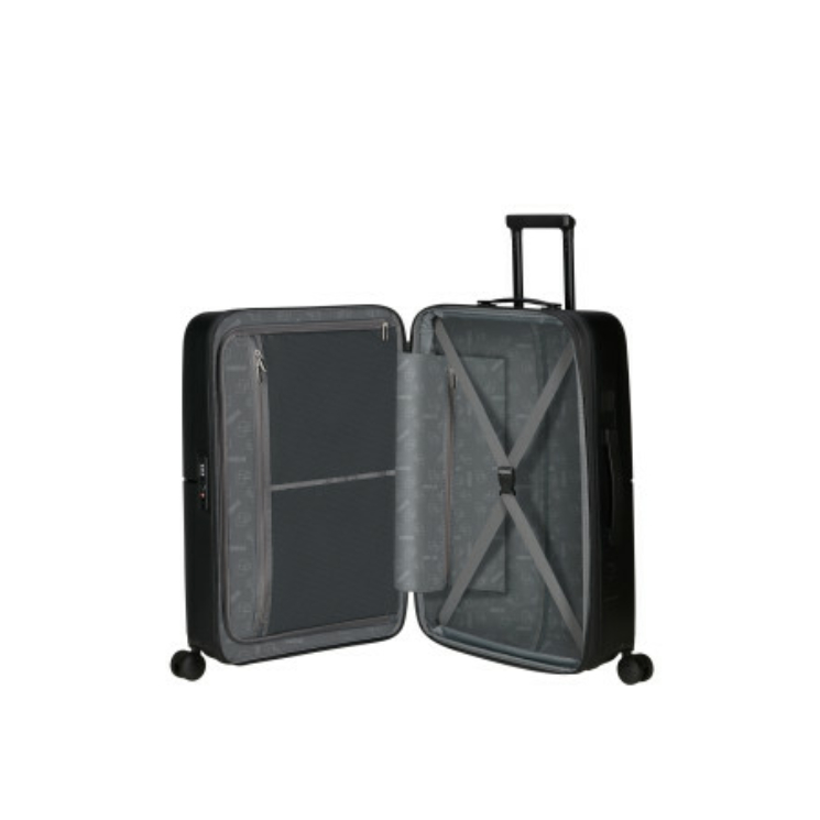 AMERICAN TOURISTER DASHPOP SPINNER 67/24 EXP TSA TRUE BLACK