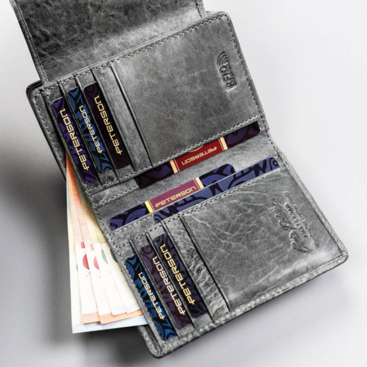 Dámska peňaženka z pravej kože s ochranou RFID