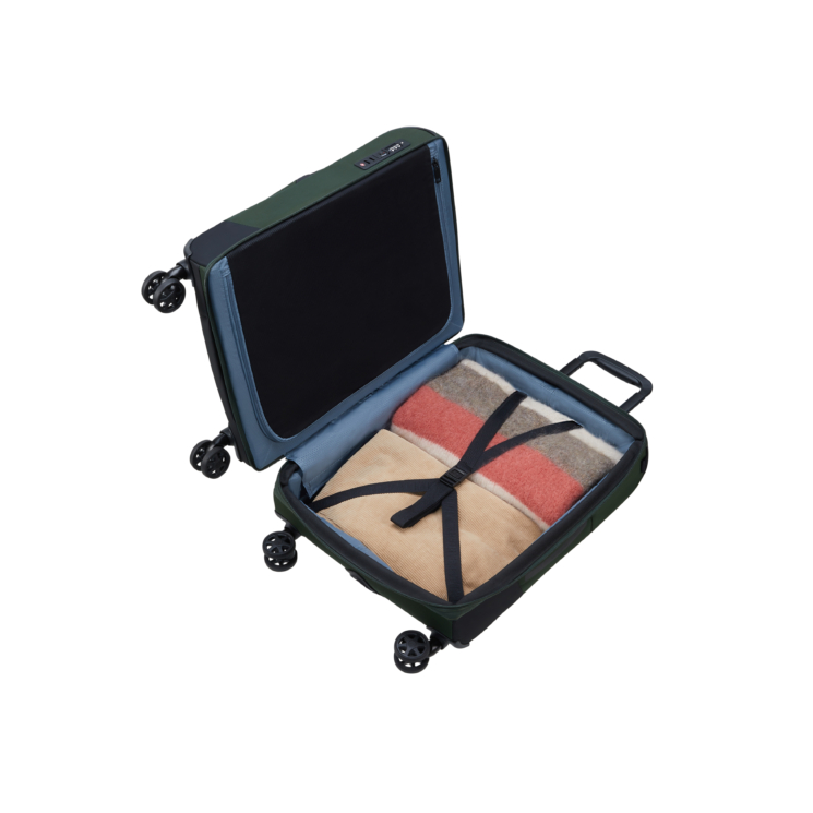 SAMSONITE BIZ2GO TRVL SPINNER 55/20 DF EXP EARTH GREEN