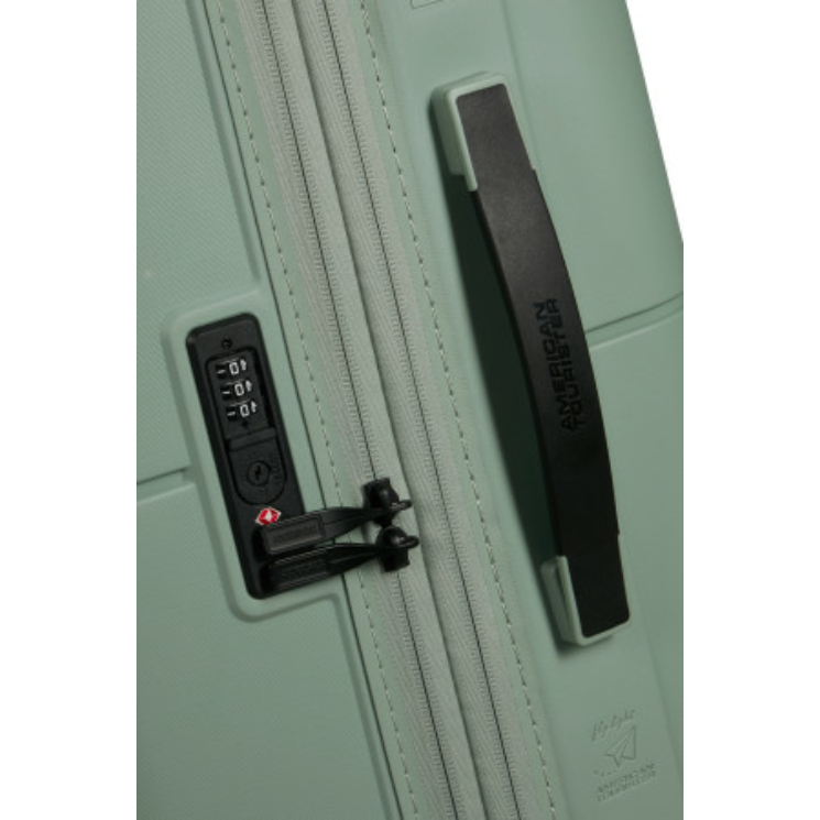 AMERICAN TOURISTER DASHPOP SPINNER 77/28 EXP TSA ICEBERG GREEN