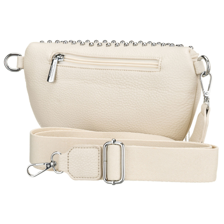 Dámska crossbody taška Peterson v svetlo béžovej farbe