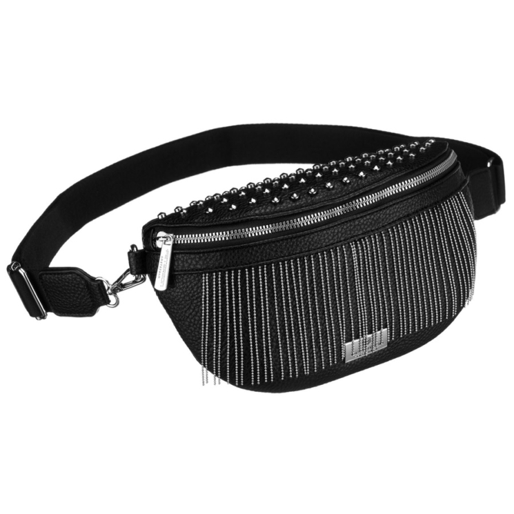 Dámska crossbody taška Peterson v čiernej farbe