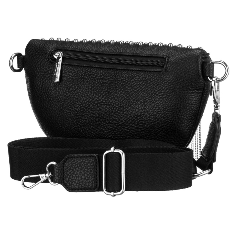 Dámska crossbody taška Peterson v čiernej farbe