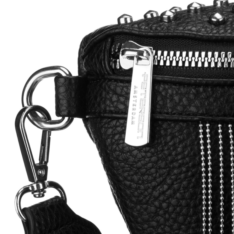 Dámska crossbody taška Peterson v čiernej farbe