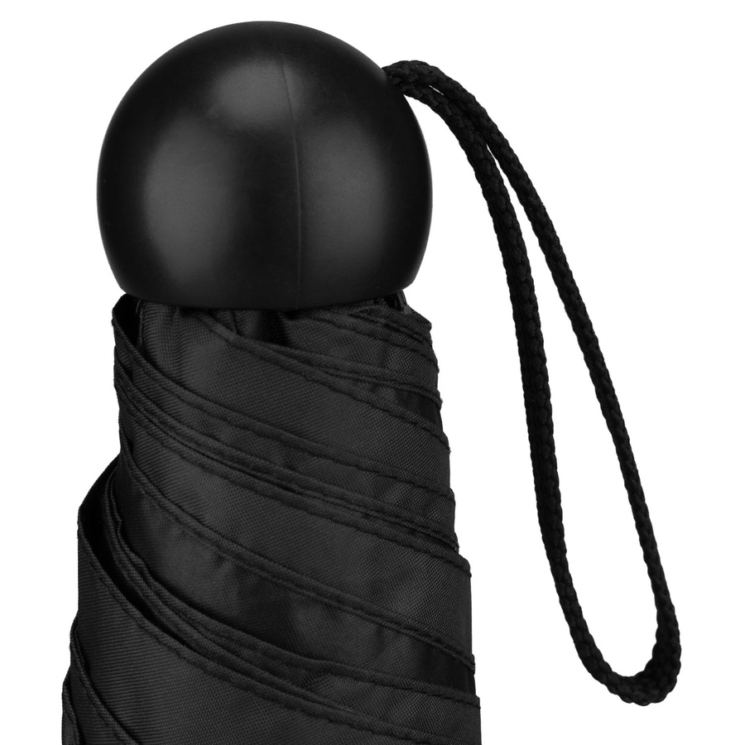 Peterson mini dáždnik, čierny
