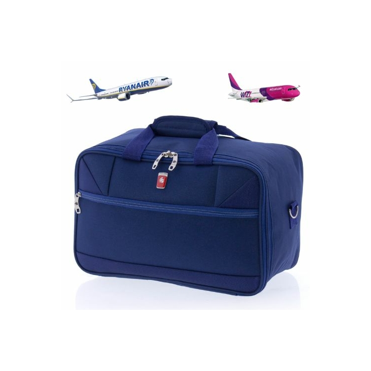 Trojdielna príručná taška Gladiator 40 × 25 × 20 cm WizzAir/Ryanair veľkosť M-2128