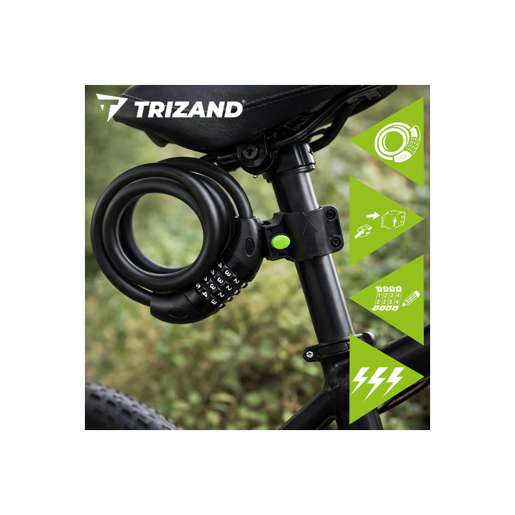 Silný zámok na bicykel - reťaz 