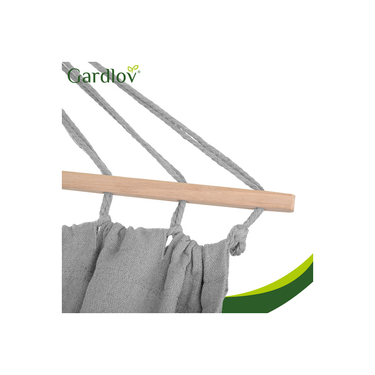 Záhradná hojdacia sieť pre dvoch s rámom XXL