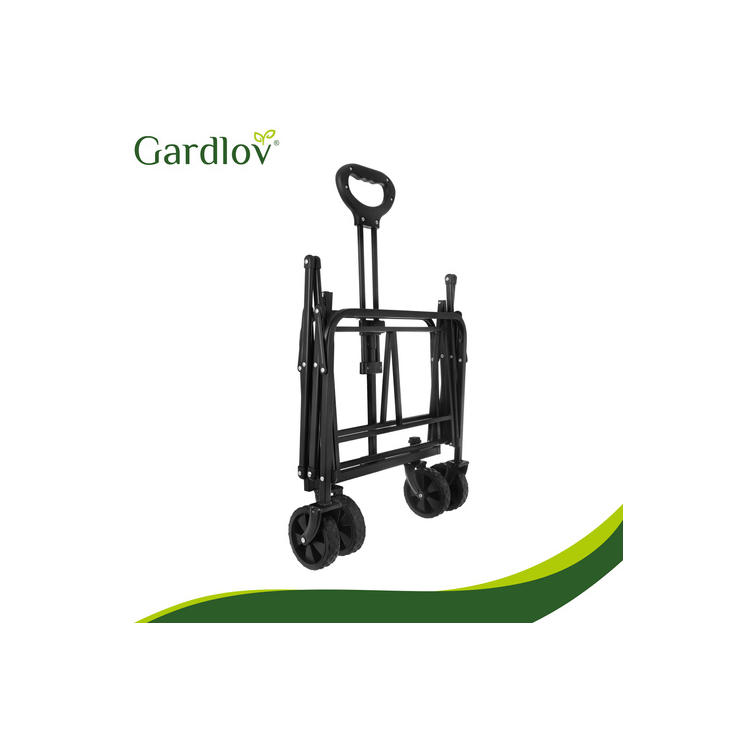 Skladací záhradný vozík s nosnosťou 100 kg a objemom 90 litrov, ľahký
