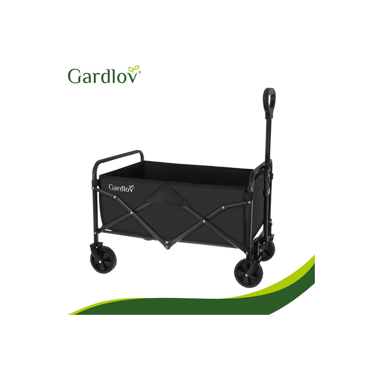 Skladací záhradný vozík s nosnosťou 100 kg a objemom 90 litrov, ľahký