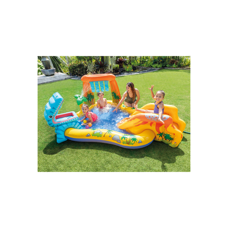 Nafukovací detský bazén Intex 5 v 1 - Dino Park