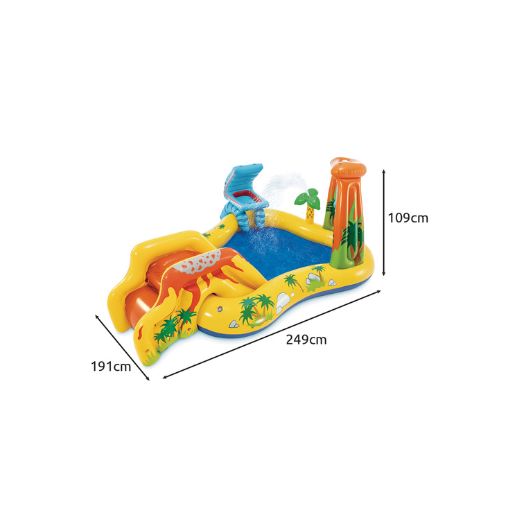 Nafukovací detský bazén Intex 5 v 1 - Dino Park