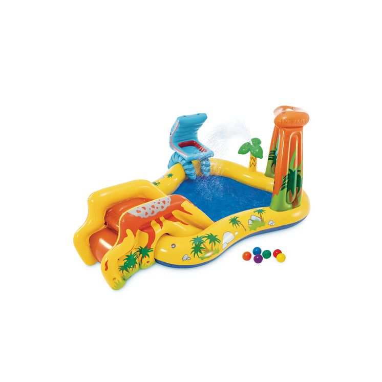 Nafukovací detský bazén Intex 5 v 1 - Dino Park