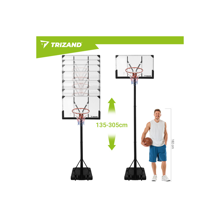 Súprava na hranie s basketbalovým košom a lukom 23415