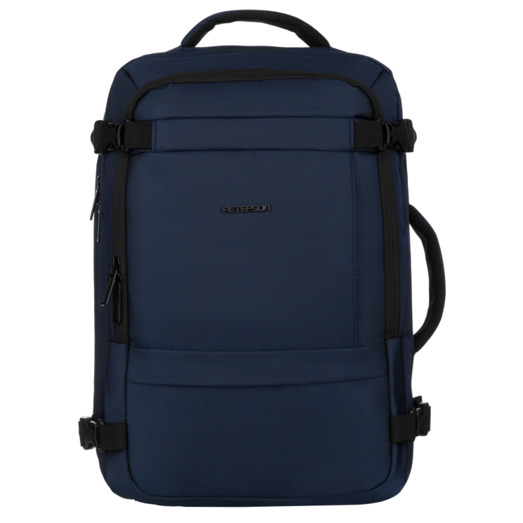 Peterson 3 funkčný vodotesný cestovný batoh Dark Blue