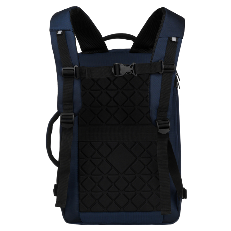 Peterson 3 funkčný vodotesný cestovný batoh Dark Blue