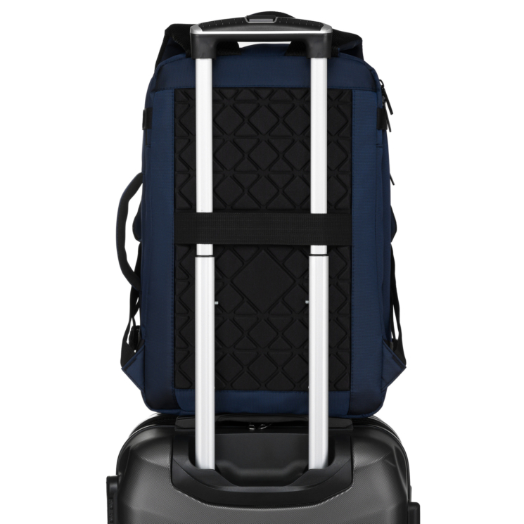Peterson 3 funkčný vodotesný cestovný batoh Dark Blue