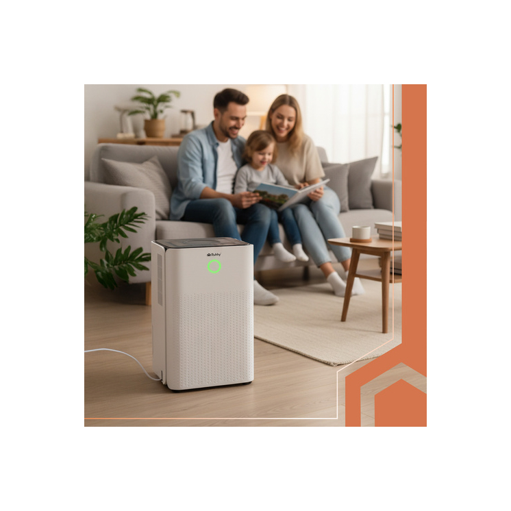 Vysoko výkonný odvlhčovač vzduchu 12 l/24 h, časovač, ovládanie WiFi