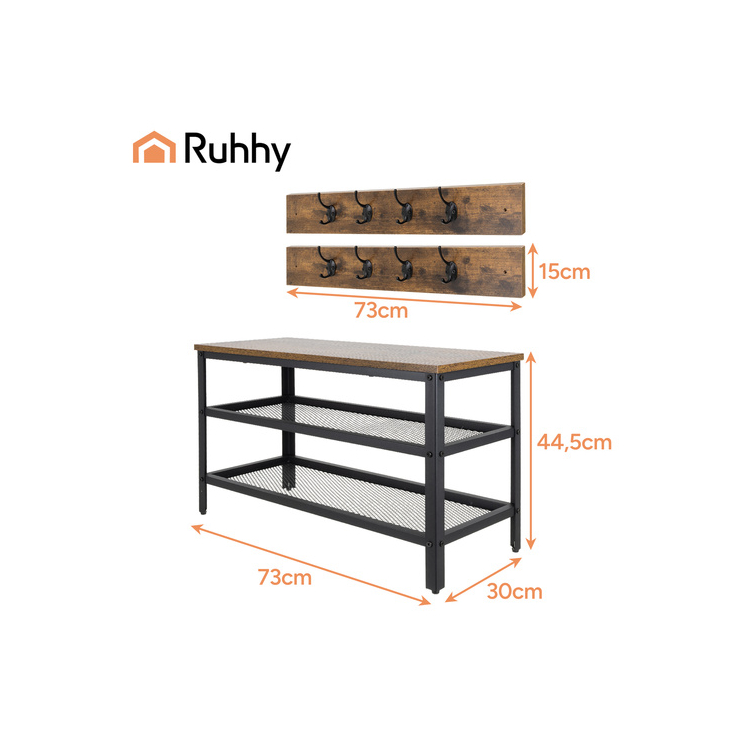 Držiak na topánky s háčikom 73 cm Ruhhy 27037