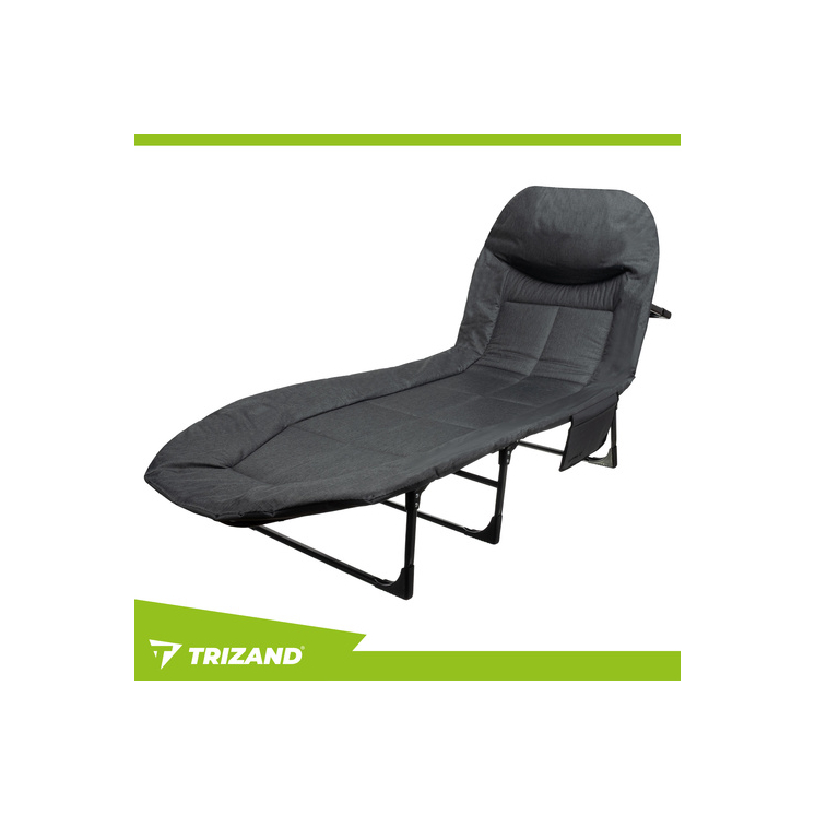 Skladacie kempingové lôžko/ležadlo s matracom a pevným rámom 