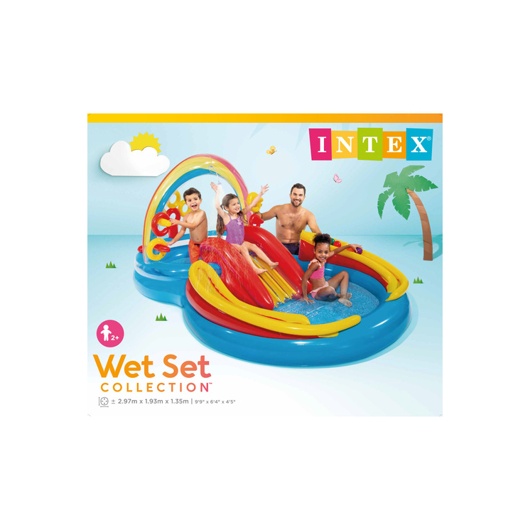 Nafukovací detský bazén Intex 5 v 1 - Dino Park