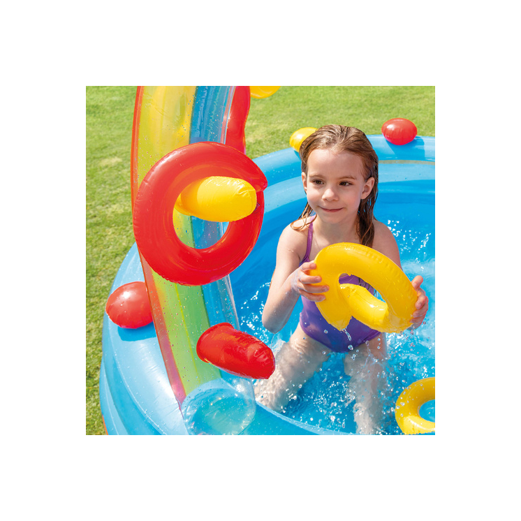 Nafukovací detský bazén Intex 5 v 1 - Dino Park