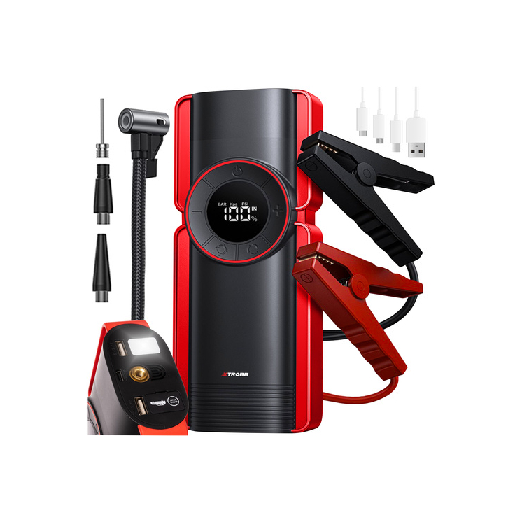 Power banka s Jump Starterom 10000 mAh pre dieselové a benzínové autá 6v1