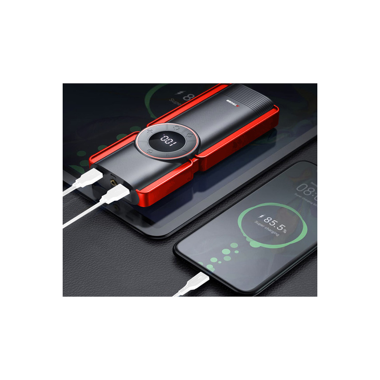 Power banka s Jump Starterom 10000 mAh pre dieselové a benzínové autá 6v1