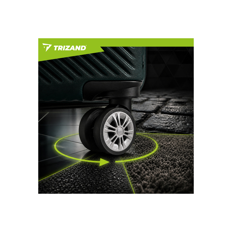 TRIZAND 3-dielna sada kufrov 