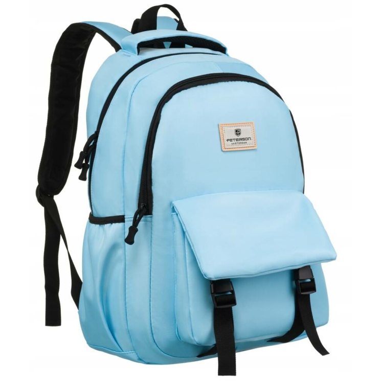 Dámsky veľký mestský batoh Light Blue