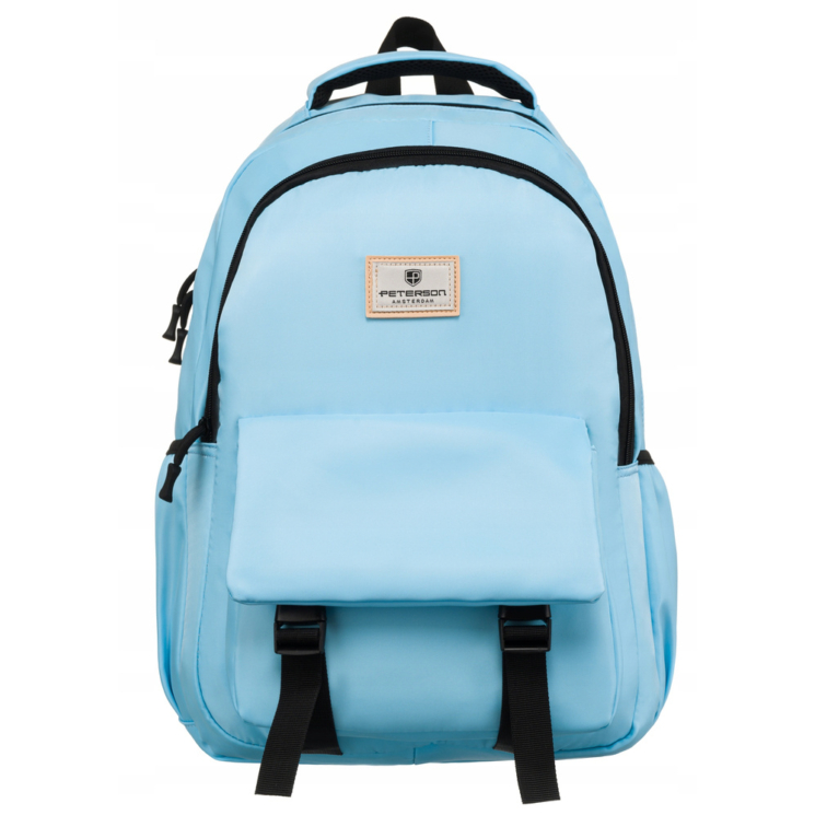 Dámsky veľký mestský batoh Light Blue