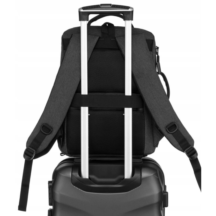 Cestovný batoh na notebook a USB port - Peterson