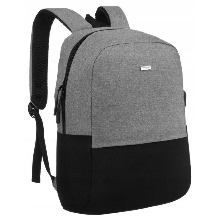 Veľký pánsky batoh na notebook s konektorom USB Zvýhodnená cena