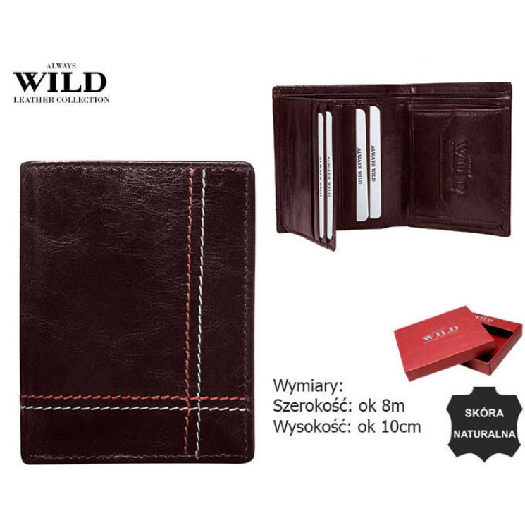 Kožená peňaženka ALWAYS WILD RFID N20197-VTK-D