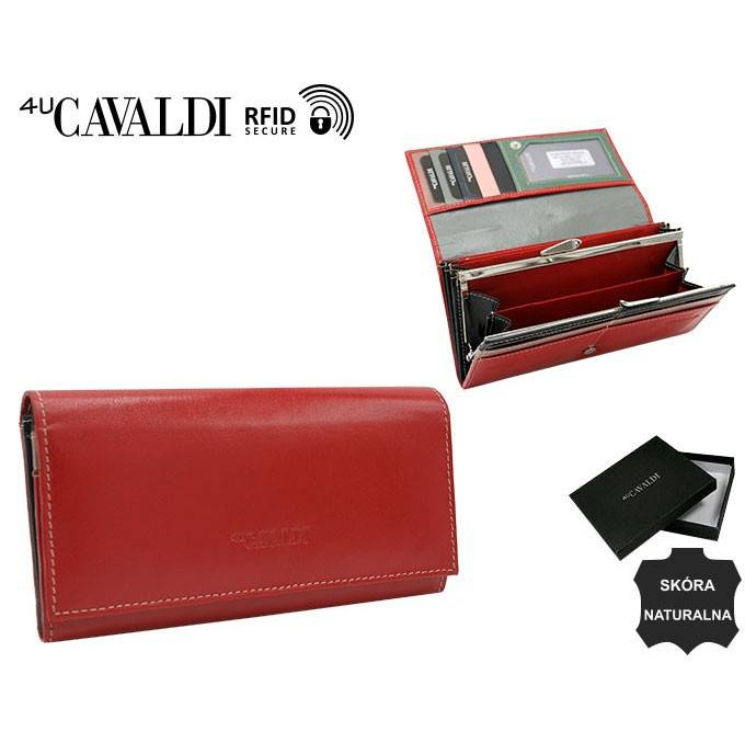 CAVALDI RFID bőr pénztárca RD-23-GCL-1037 RE-MU