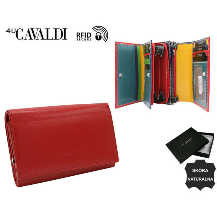 CAVALDI RD-22-GCL RFID 4U bőr pénztárca